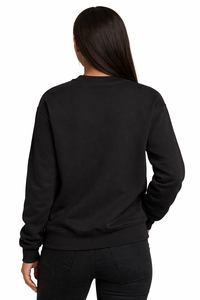 Sudadera negra de la hermandad Iota Phi Lambda, ropa con letras griegas, top informal con cuello redondo para mujer, calidad premium - Product Image 4