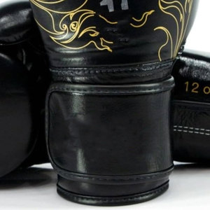 Guantes de Boxeo Profesionales de Cuero Unisex para Adultos, Antideslizantes, con Cierre de Gancho y Bucle, Personalizables para Boxeo/Kickboxing - Product Image 6