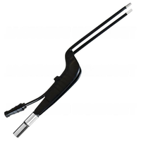 Regal Impex RI-ES0-2124 Pince bipolaire à aspiration à baïonnette portative, réutilisable, antiadhésive, instruments électrochirurgicaux pour chiens