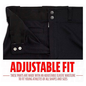 Youth <b>Baseball</b> Softball Pants Knee Style Athletic Uniform Pants for Boys Girls Durable Breathable Sports - Product Image 5