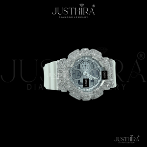 Premium Natural Diamond Iced-out Luxury Watch with Premium Finish for Wedding Engagement Gift Unisex Watch In Factory Price - Product Image 2