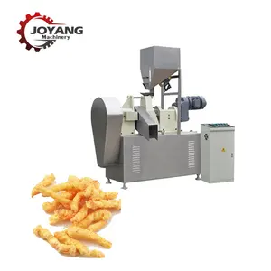 Baking Kurkure Nik Naks Extruder Machine Fried Cheetos Snack Food Processing Line