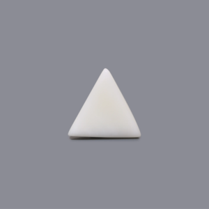 Natural White Coral Oval Cabochon 10.9 Carat Certified Wholesale Gemstone - Product Image 2