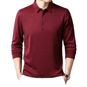 Camiseta de Manga Larga para Hombre, Diseño Personalizado 2026, 100% Algodón, Secado Rápido, Color Sólido, Transpirable, Estilo Casual, ODM OEM - Product Image 5