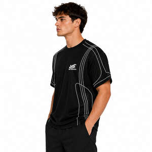 T-shirts pour hommes 2026 personnalisés coupe classique en maille légère 220g, formels, unis, été, marque privée, fournisseur en gros - Product Image 4