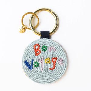 Handmade <b>Custom</b> Design Seed Bead Embroidery Hanging Taxi Bag Charms Woven Tassels Cartoon Style High Quality Bag Tag <b>Keychain</b> - Product Image 4
