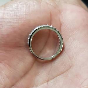 18KT Gold 0.75 CT Lab Grown Diamond Band <b>Ring</b> Women | IGI Certified Elegant Wedding Party Anniversary <b>Ring</b> | Stackable Bridal - Product Image 6