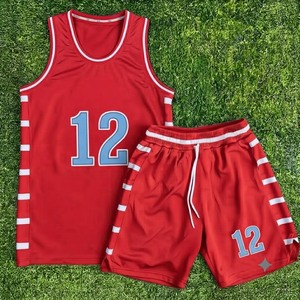 Conjunto de Uniforme de Baloncesto Personalizado por Sublimación Rexfit Team Next, Uniforme Deportivo Transpirable Unisex al por Mayor, Pantalones Cortos sin Mangas - Product Image 6
