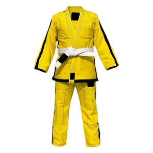 Combinaison d'entraînement de Jiu-Jitsu brésilien (BJJ) unisexe personnalisable, uniforme en coton léger, équipement d'arts martiaux personnalisé - Product Image 3