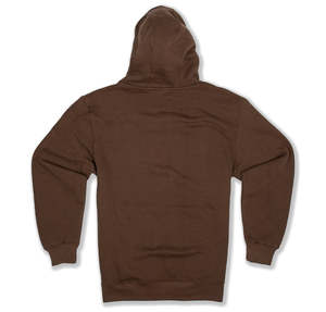 Unisex Plus Size High Quality 420g Custom Logo <b>Brown</b> Winter Casual Wear Plain Streetwear Pullovers Hoodies - Product Image 3