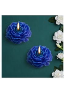 Luxury Handmade 3D Rose Flower Scented <b>Candles</b> 100% Natural Soy Wax Environment-Friendly <b>Long</b>-lasting Romantic Home Decoration - Product Image 1