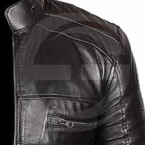 Chaqueta de Cuero PU Casual Nueva, Chaqueta de Cuero para Hombre de Moda Otoño e Invierno, Chaqueta de Cuero para Hombre a Precio de Mayoreo - Product Image 4