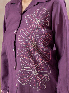 Vestido Midi Informal de Manga Larga para Mujer, Ropa de Dormir de Verano, Lavable, Transpirable, Talla Grande, Estampado Digital, Ideal para la Playa - Product Image 2