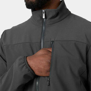 Veste pour homme au design personnalisé, nouvelle collection, veste softshell, imperméable et coupe-vent, pour l'extérieur - Product Image 6