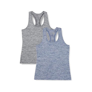 Women's Quick Dry Tank <b>Tops</b> Solid Color Racerback Sporty Style <b>Orange</b> <b>Neon</b> Green Knitted Polyester Scoop Neck Regular Length - Product Image 4