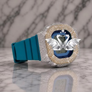 Best Quality Luxury Moissanite Diamond Watch Full Bling Wristwatch for Men Women Fashion Party Jewelry Available For Sale - Product Image 4