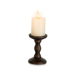 Porte-bougie en bois fait main de qualité supérieure, design unique pour la maison, le bureau, la décoration de Noël, couleur/taille personnalisée, indien - Product Image 6