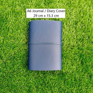 Funda de Cuero Azul Premium A6 para Diario, Protector de Agenda de Viaje, Recargable, Funda para Planificador, Cuaderno Ejecutivo de Oficina, Papelería - Product Image 2