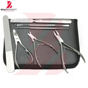 ชุดเครื่องมือดูแลเท้าสำหรับตัดเล็บเท้าหนา คีมตัดเล็บ กรรไกรตัดเล็บ เครื่องมือผ่าตัดเท้า อุปกรณ์ดูแลเท้าสำหรับผู้เชี่ยวชาญด้านเท้า - Product Image 2