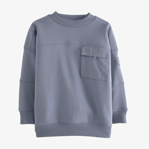 เสื้อสเวตเชิ้ตคอกลมโอเวอร์ไซส์ สีพื้น ผ้าถักนิตติ้ง คอตตอน ยูนิเซ็กส์ สไตล์ลำลอง ใส่ได้ทุกโอกาส แขนยาวทรงปกติ เหมาะสำหรับฤดูใบไม้ร่วง - Product Image 3