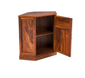 Solid Wood Corner Base <b>Cabinet</b> | <b>Small</b> Wooden <b>Storage</b> Cupboard | Wholesale Living Room Furniture | Home Furniture - Product Image 4