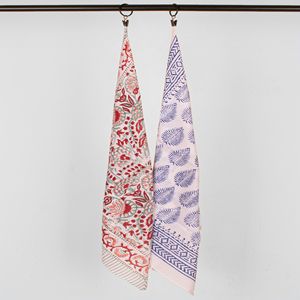 Boho cotton <b>square</b> <b>scarf</b> Hand drawn bandana Skin friendly natural dye Yoga head <b>scarf</b> wristband unisex & Pets - Product Image 2
