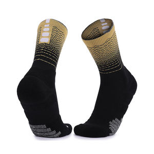 High Compression Solid Color Crew Premium Quality Breathable <b>ankle</b> sports socksSummer Wear Basketball <b>Socks</b> Plus Size - Product Image 2