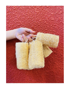 Dried Loofah Sponge Made from Luffa Fiber for Bath Cleaning and Household Use - Product Image 1