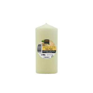 VELA VAINILLA ICE, Vela Aromática Minimalista con Aroma a Vainilla, Cera de Parafina Blanca Lechosa para Decoración del Hogar - Product Image 1