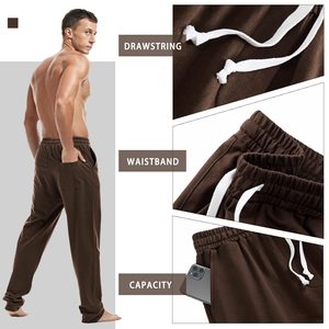 OEM Service Casual Sweat <b>Men's</b> Pants Best Price Adult Size with Custom Logo Embroidery New Design Solid <b>Pattern</b> <b>Men's</b> <b>Trousers</b> - Product Image 4