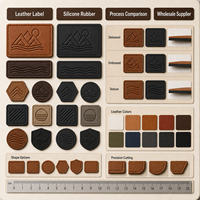 Écussons en cuir personnalisés écologiques à coudre (formes de cœur, alphabet, fleurs) pour vêtements et chapeaux - Fournisseur en gros