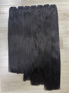Raw Straight Double Drawn 18 pulgadas 100% Extensión de cabello humano vietnamita Cutícula alineada Tejiendo el cabello Bestseller para mujeres negras - Product Image 6