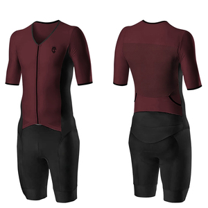 Vêtements de cyclisme respirants à transfert thermique personnalisé, 100% polyester, combinaison de vitesse unisexe, nouvelle arrivée, dernières conceptions, haute qualité - Product Image 1