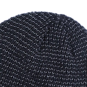 Gorro de Punto Personalizado de Acrílico Reversible, Gorro de Lana sin Dobladillo con Logotipo Personalizado, Gorro de Punto Tipo Waffle - Product Image 3