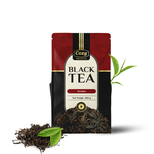 Muestras Gratis de Té Negro Premium 200g, Té Orgánico de Alta Calidad con Certificaciones, Bolsitas de Té - Product Image 1
