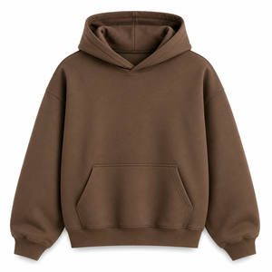 Sudadera con Capucha Personalizada con Bordado para Hombre, Estilo Oversize, Estampado Puff, Algodón Grueso, Unisex, Sudadera con Capucha Lisa para Streetwear - Product Image 1