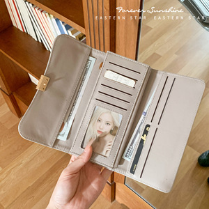 Fabulous Quality Better Sales Long Tri-Fold Ladies Clutch Purse <b>Card</b> Slots Coin Pocket Phone Holder <b>Women</b> <b>Wallet</b> - Product Image 3