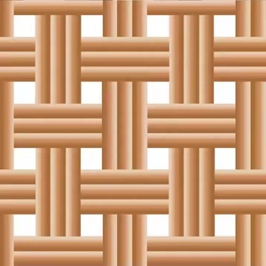 Carreaux de céramique 3D externes 300x300mm Carreaux de porcelaine pour mur extérieur en briques de villa antiques rustiques émaillées mates - Product Image 2