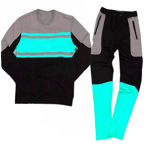 Custom Logo Printed Winter Fleece Sweatshirt Set 2-Piece <b>Plain</b> <b>Tracksuit</b> Running Jogging Plus Size Comfortable Stylish Fitness - Product Image 4