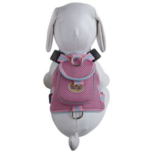 Harnais pour animaux de compagnie en maille avec poche, accessoire confortable et élégant pour votre animal de compagnie - Product Image 1