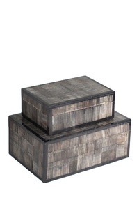 Caja de incrustaciones de hueso hecha a mano de lujo, artesanal de la India diseño personalizado, perfecto para organización de joyas y presentación de regalos - Product Image 3