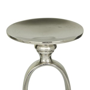 Modern <b>Candle</b> Stand Set of 2 with <b>Marble</b> Base for Home Decoration - Product Image 6