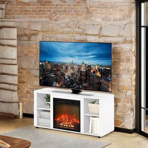 Mueble para TV de Madera con Chimenea para Televisores de hasta 55 Pulgadas, para Sala de Estar, Cocina, Muebles - Product Image 2