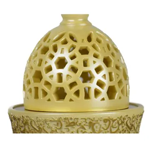 High Quality Decorative Bakhoor <b>Incense</b> <b>Burner</b> Suitable for Arabic Oud Home Fragrance and Interior Styling - Product Image 2
