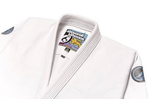 Logo personnalisé brodé sur le devant, 100% coton, léger, anti-rétrécissement, respirant, durable pour les kimonos de Jiu Jitsu - Product Image 3