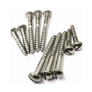 Heavy Duty Stainless Steel Hexagonal Nuts Polished Metal Threaded Fasteners Durable Industrial Machine <b>Hardware</b> Standard Size - Product Image 2