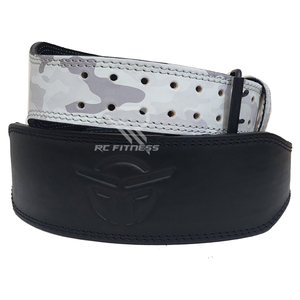 Ceinture de musculation en cuir pleine fleur avec boucle à ardillon unique pour la musculation, les squats lourds et les soulevés de terre - Product Image 2