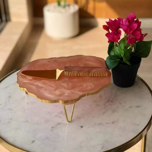 Resin <b>Cake</b> Stand Brass Stand Round Handicrafts <b>Cake</b> <b>Server</b> Modern Resin <b>Cake</b> Stand At Affordable Price - Product Image 4