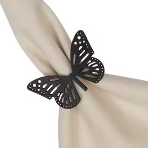 Porte-serviettes en métal de qualité supérieure, accessoire décoratif pour la table, idéal pour les hôtels, les mariages, les restaurants et les événements - Product Image 1