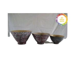 Bol en bambou du Vietnam en bambou artisanal écologique parfait pour servir des nouilles de riz ou des plats de légumes tous les jours - Product Image 6